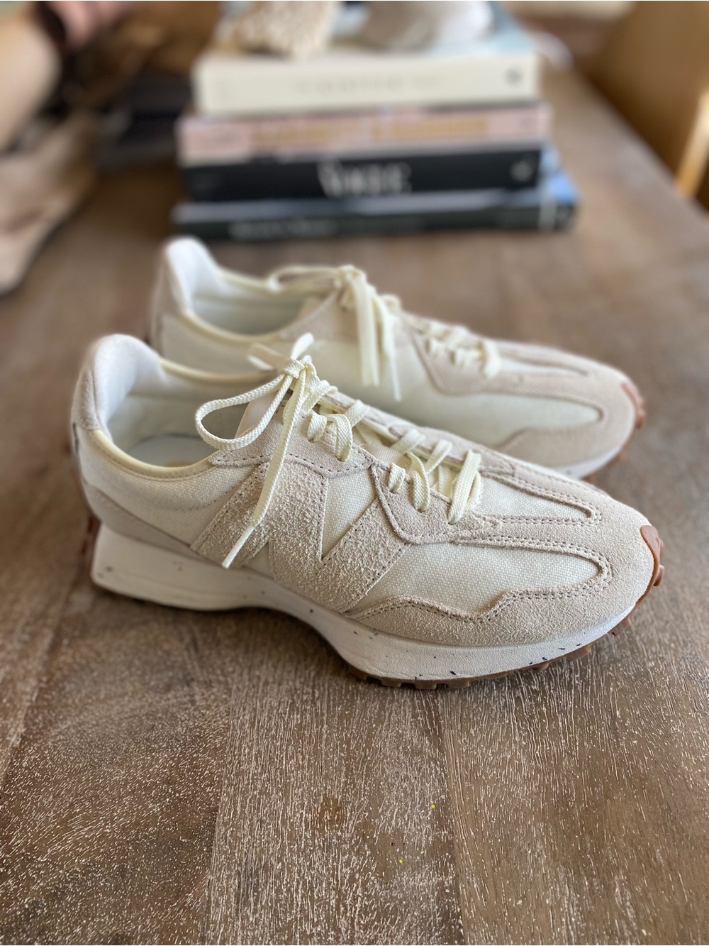 Anthropologie x New Balance trainers, pristine.